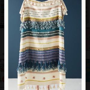Anthropologie All Roads Yucca Throw Blanket
